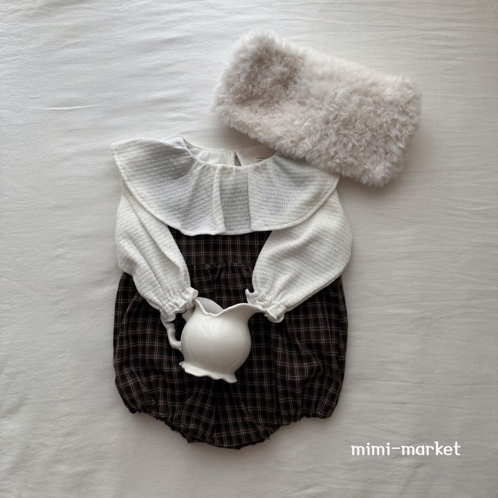 Mimi Market - Korean Baby Fashion - #babyoutfit - Ribbon Frill Tee - 6