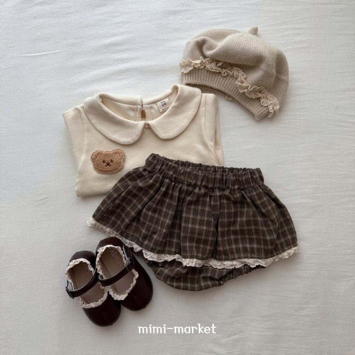 Mimi Market - Korean Baby Fashion - #babyoutfit - Lace Short Tiered Skirt - 5