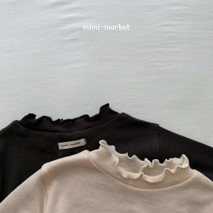 Mimi Market - Korean Baby Fashion - #babyoutfit - Wave Turtleneck Tee - 5