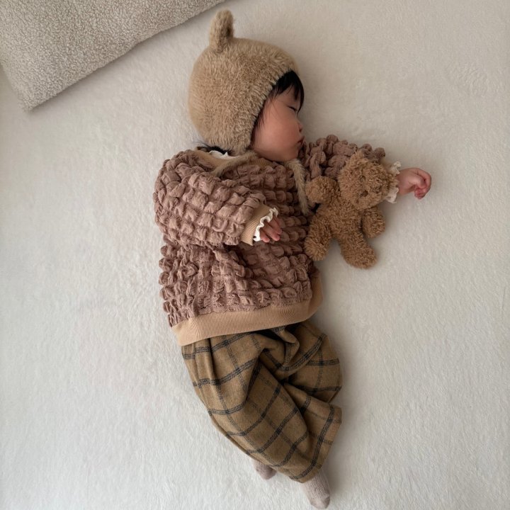 Mimi Market - Korean Baby Fashion - #babywear - Waffle Sweatshirt - 12