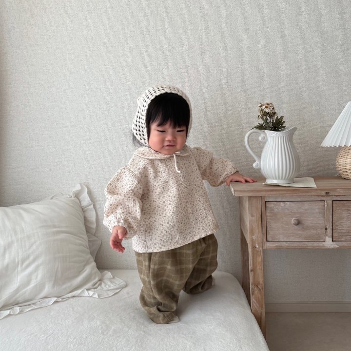 Mimi Market - Korean Baby Fashion - #onlinebabyboutique - Plan Collar Tee - 8