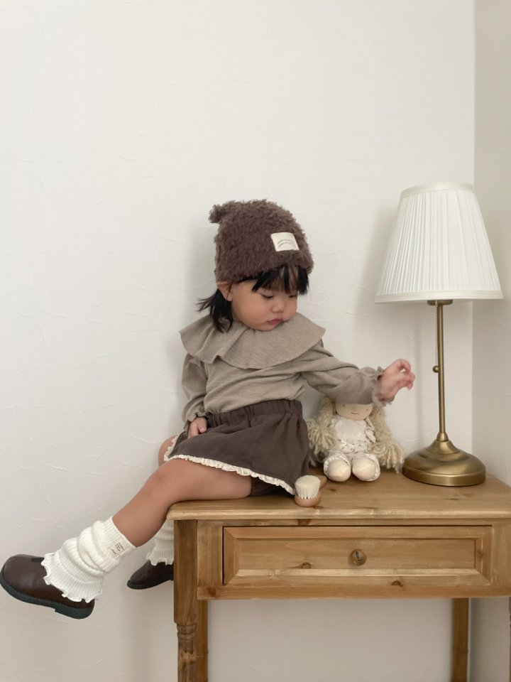Mimi Market - Korean Baby Fashion - #onlinebabyboutique - Ribbon Frill Tee - 9