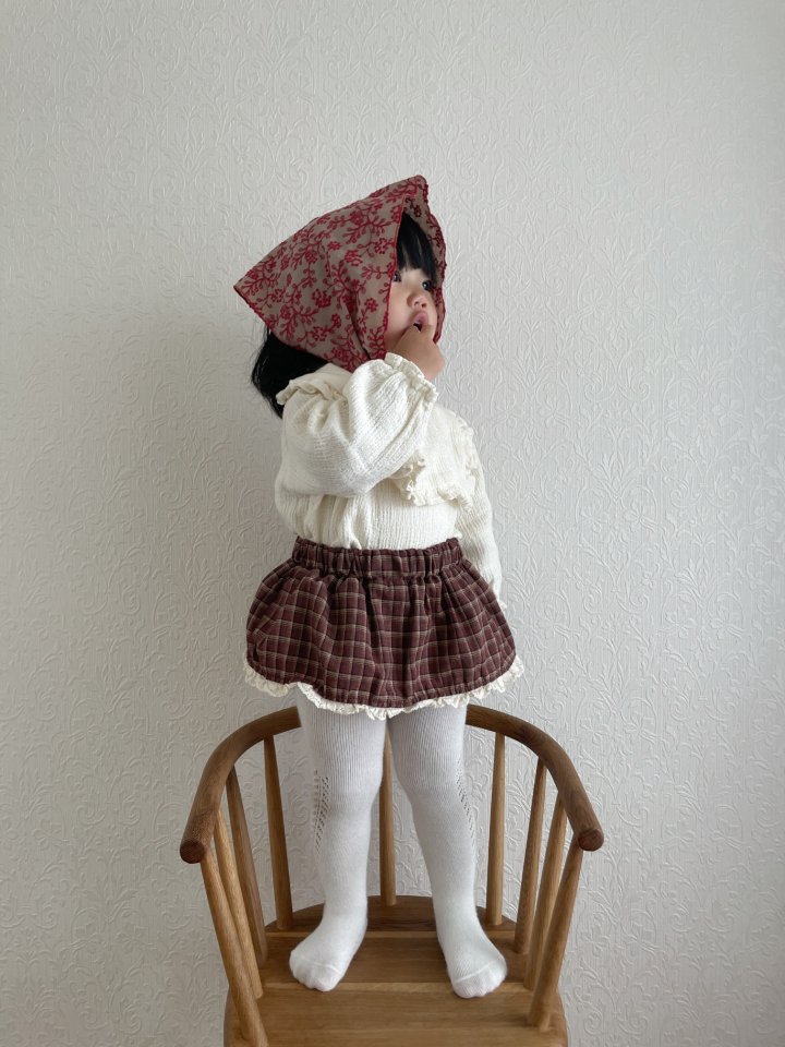 Mimi Market - Korean Baby Fashion - #onlinebabyboutique - Lace Short Tiered Skirt - 8