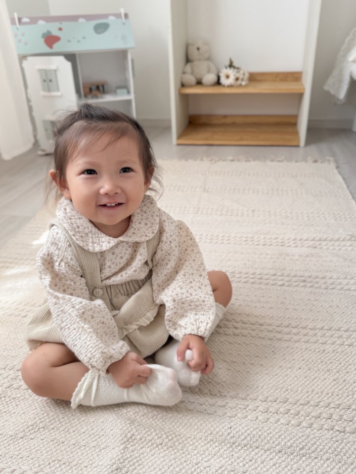 Mimi Market - Korean Baby Fashion - #onlinebabyshop - Plan Collar Tee - 9