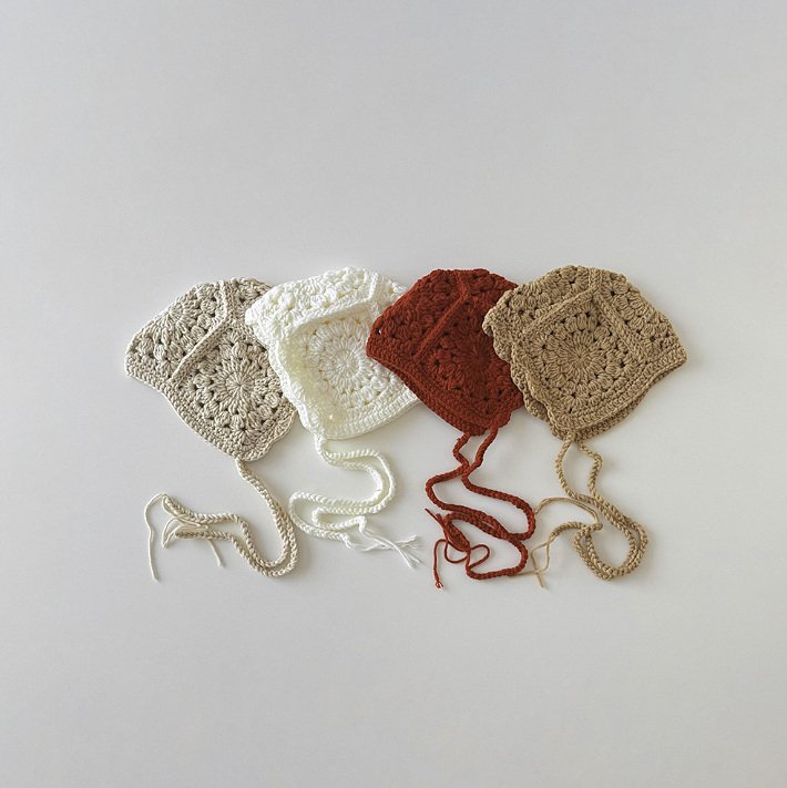 Miso - Korean Children Fashion - #Kfashion4kids - Pattern Knit Bonnet Hat - 2