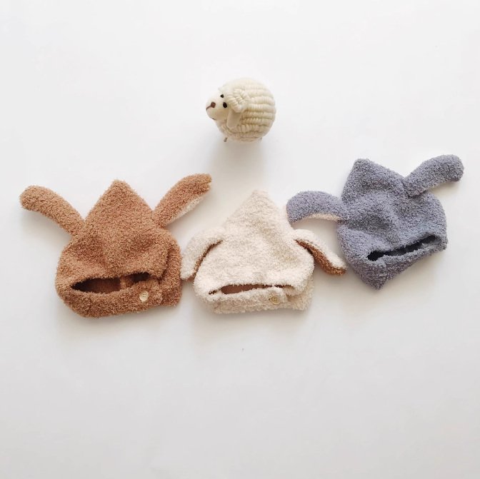 Miso - Korean Children Fashion - #Kfashion4kids - Button Soft Bonnet Hat - 8