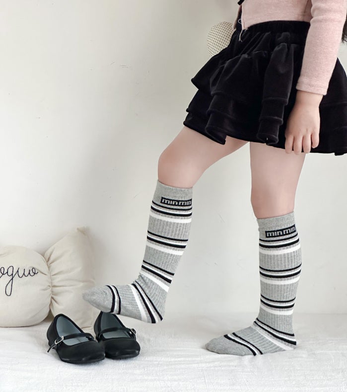 Miso - Korean Children Fashion - #Kfashion4kids - Stripe Mini Half Set (set of 3) - 11