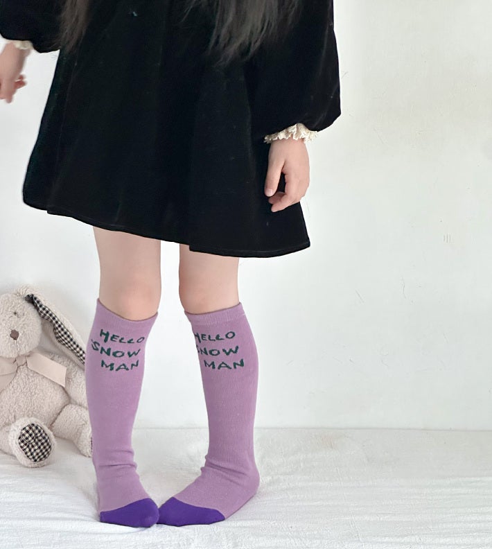 Miso - Korean Children Fashion - #Kfashion4kids - Hello Snow Half Set (set of 3) - 3