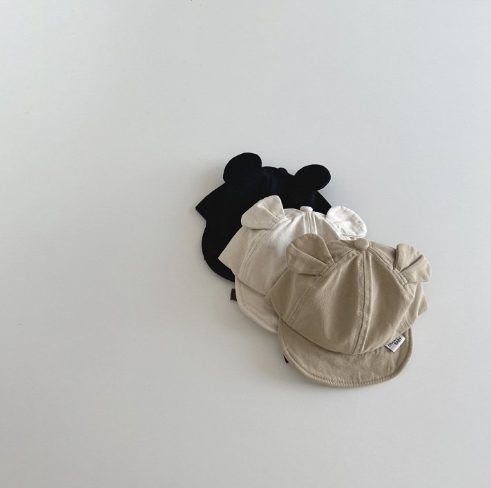 Miso - Korean Children Fashion - #childofig - Modern Bear Cap Hat - 2