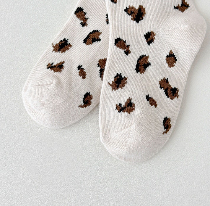Miso - Korean Children Fashion - #childofig - Leo Bear Socks Set (set of 5) - 5