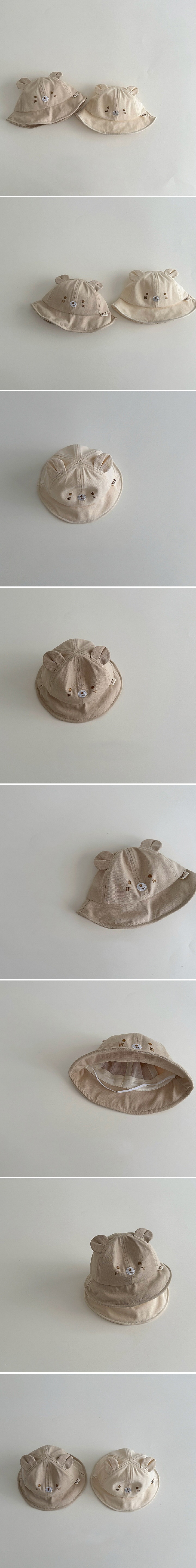 Miso - Korean Children Fashion - #childrensboutique - Shy Bear Bucket Hat