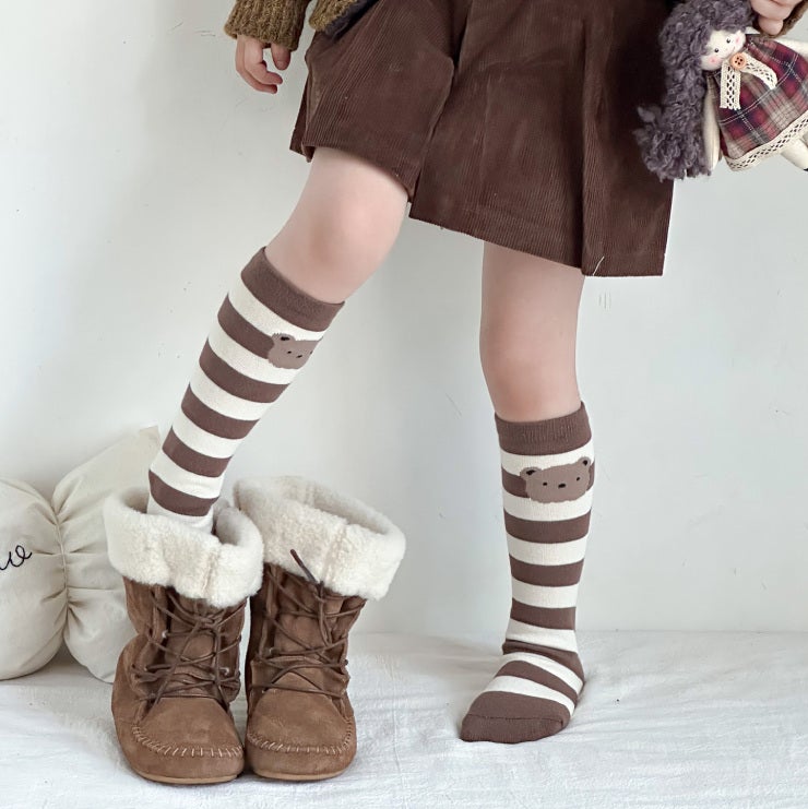 Miso - Korean Children Fashion - #childrensboutique - Mini Bear Half Set (set of 3) - 7