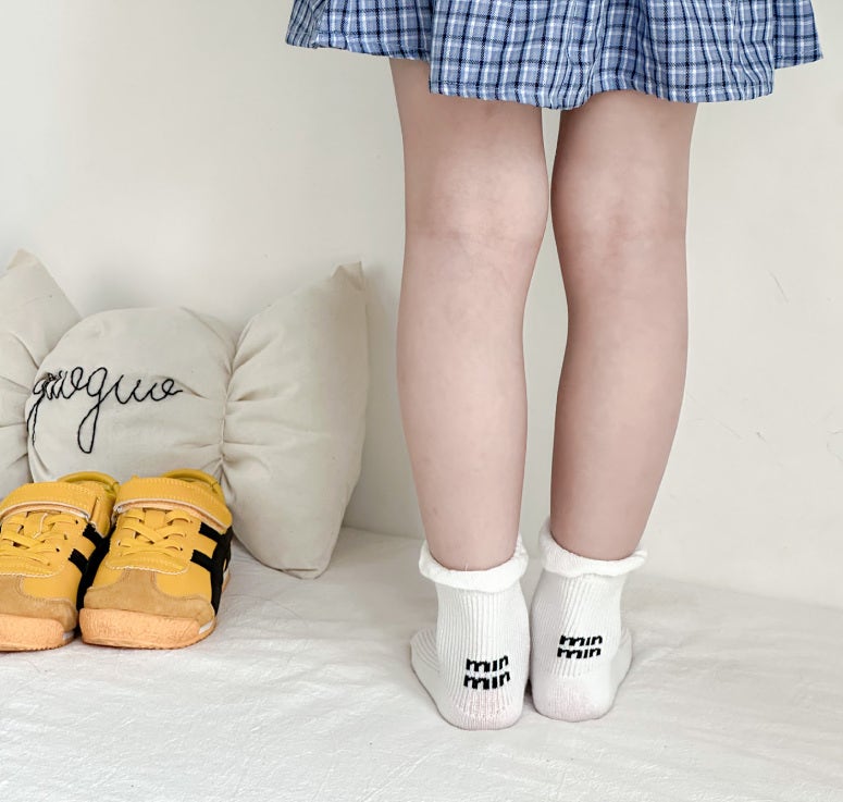 Miso - Korean Children Fashion - #childrensboutique - Minmin Socks Set (set of 4) - 9