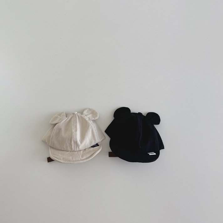 Miso - Korean Children Fashion - #childrensboutique - Modern Bear Cap Hat - 4