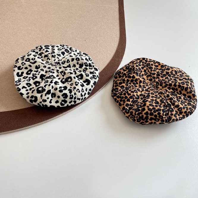Miso - Korean Children Fashion - #designkidswear - Leopard Beret - 3