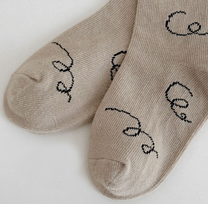 Miso - Korean Children Fashion - #discoveringself - Shapes Socks Set (set of 4) - 5