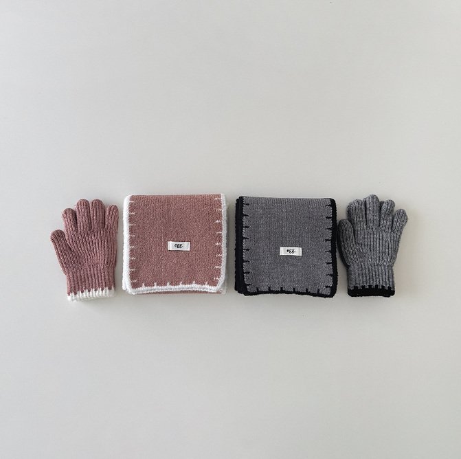 Miso - Korean Children Fashion - #fashionkids - EGG Muffler - 5