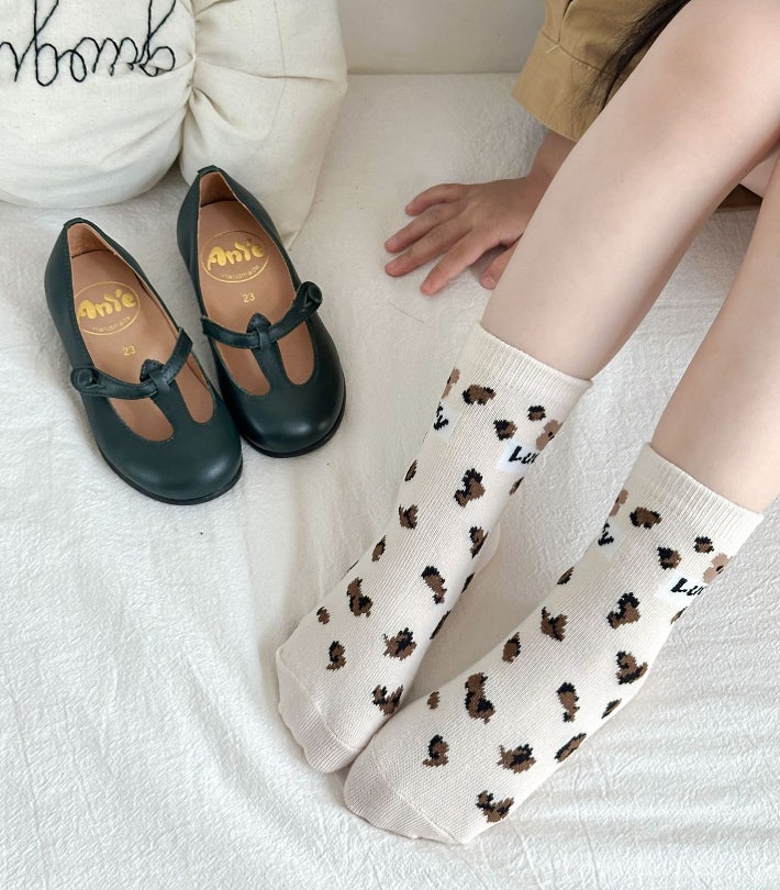 Miso - Korean Children Fashion - #kidsshorts - Leo Bear Socks Set (set of 5) - 10