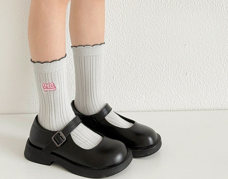 Miso - Korean Children Fashion - #kidsshorts - Rabbit Me Socks Set (set of 4) - 9
