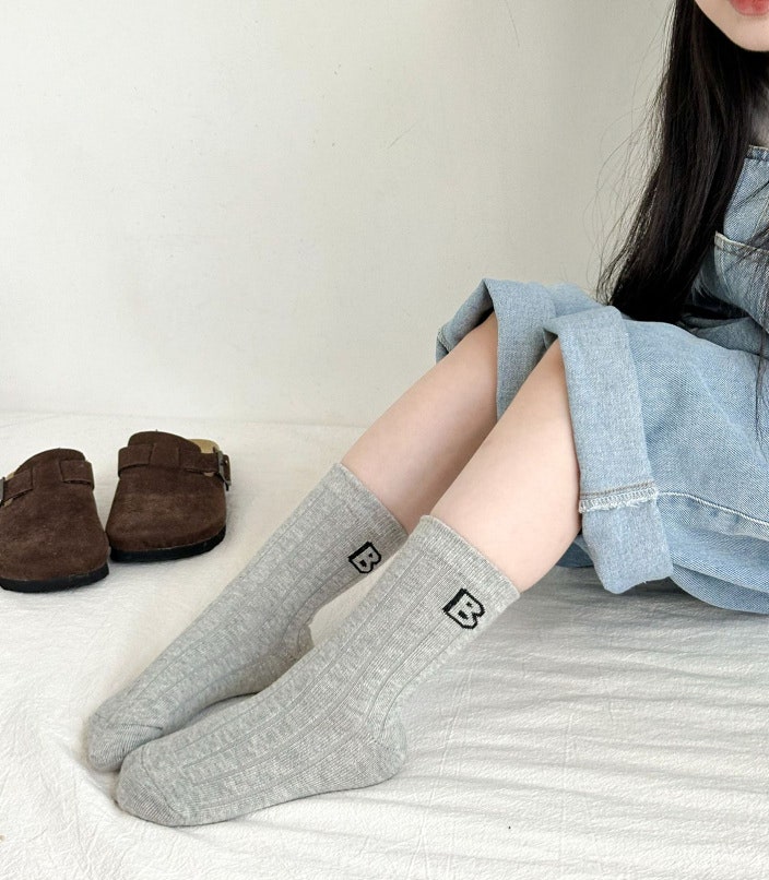 Miso - Korean Children Fashion - #kidsstore - Stripe Bee Socks Set (set of 5) - 6