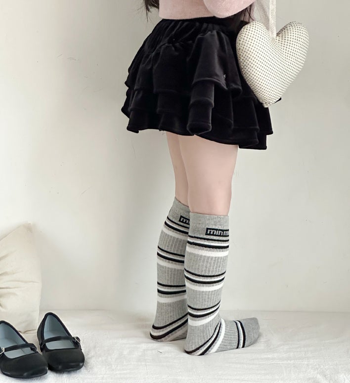Miso - Korean Children Fashion - #kidzfashiontrend - Stripe Mini Half Set (set of 3) - 10