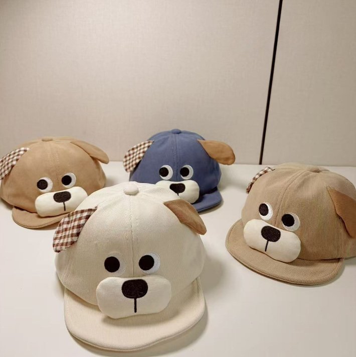Miso - Korean Children Fashion - #littlefashionista - Check Puppy Cap Hat - 2