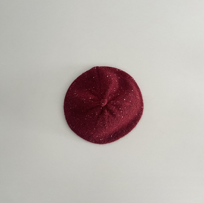 Miso - Korean Children Fashion - #littlefashionista - Knit Boucle Beret - 7