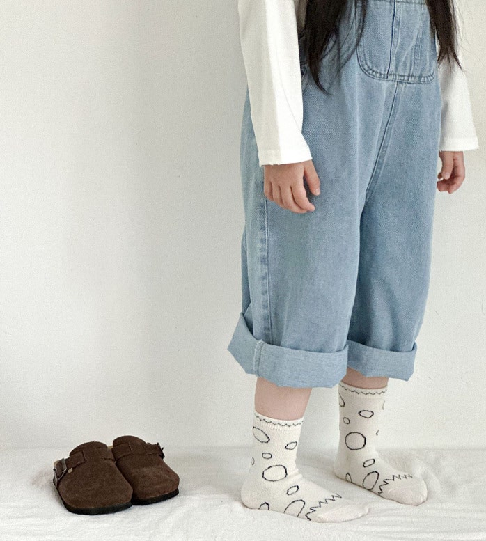 Miso - Korean Children Fashion - #littlefashionista - Shapes Socks Set (set of 4) - 11