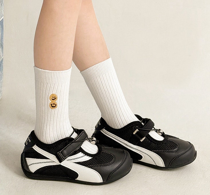 Miso - Korean Children Fashion - #littlefashionista - Double Socks Set (set of 4) - 10