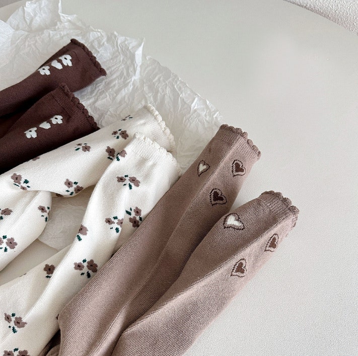 Miso - Korean Children Fashion - #littlefashionista - Heart Flower Half Set (set of 3) - 4