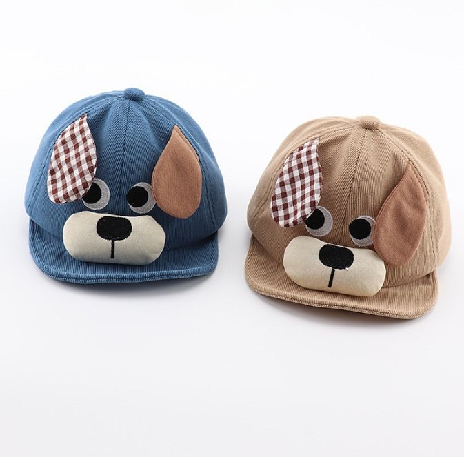Miso - Korean Children Fashion - #magicofchildhood - Check Puppy Cap Hat - 4