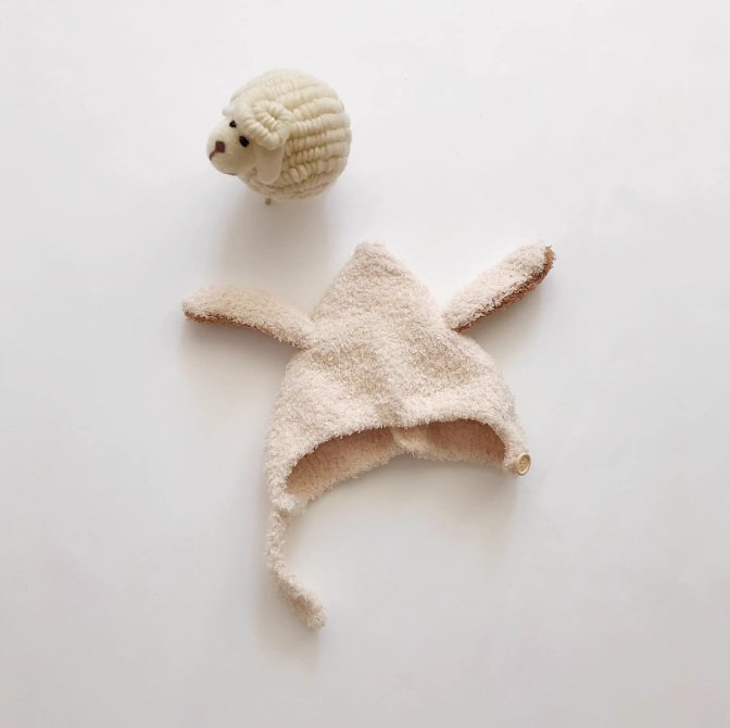 Miso - Korean Children Fashion - #minifashionista - Button Soft Bonnet Hat - 11