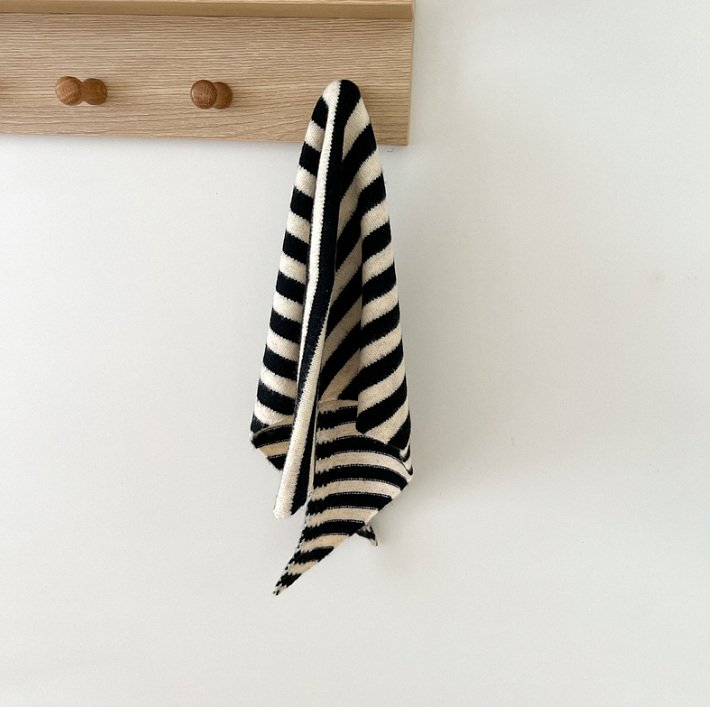 Miso - Korean Children Fashion - #minifashionista - Stripe Bandana Muffler - 10