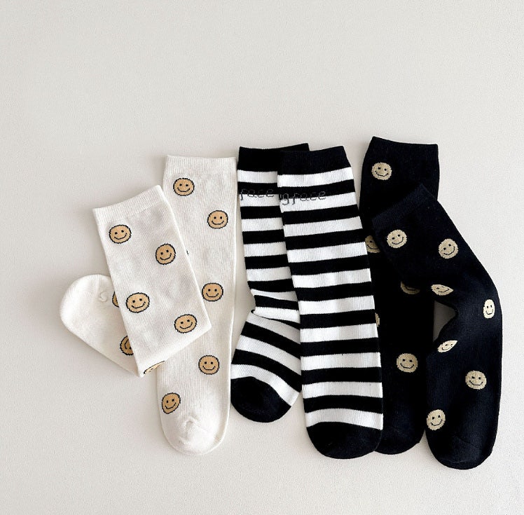 Miso - Korean Children Fashion - #minifashionista - Stripe Half Set (set of 3) - 2