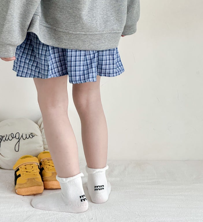 Miso - Korean Children Fashion - #minifashionista - Minmin Socks Set (set of 4) - 5