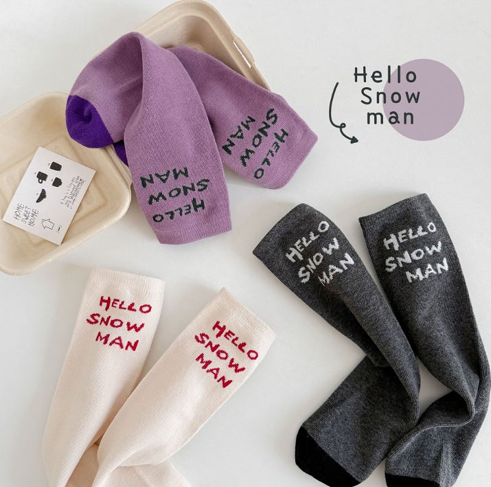 Miso - Korean Children Fashion - #minifashionista - Hello Snow Half Set (set of 3) - 6