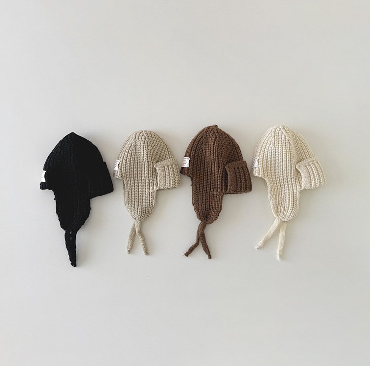 Miso - Korean Children Fashion - #minifashionista - London Earflap Hat - 2
