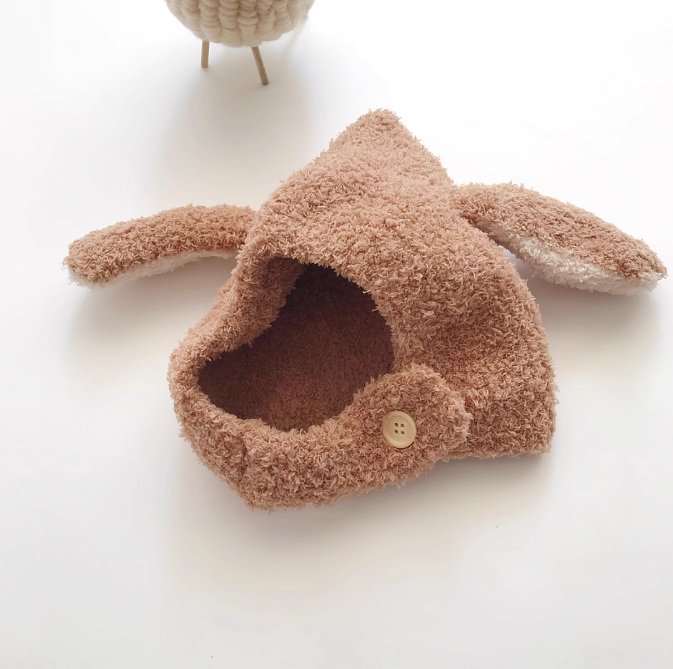 Miso - Korean Children Fashion - #prettylittlegirls - Button Soft Bonnet Hat - 12