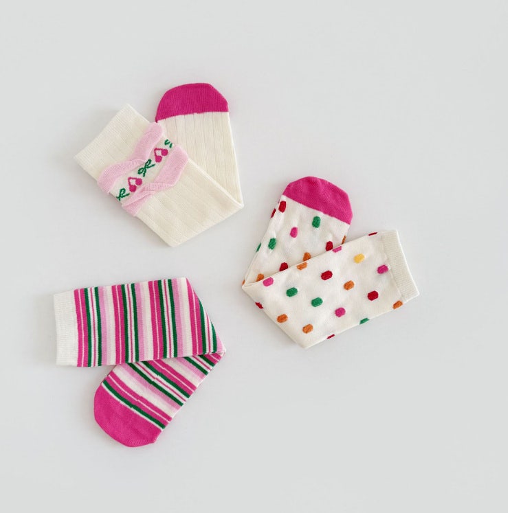 Miso - Korean Children Fashion - #minifashionista - Princess Ribbon Half Set (set of 3) - 4