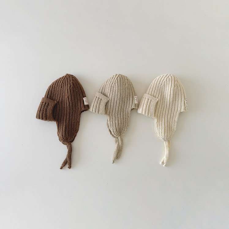 Miso - Korean Children Fashion - #prettylittlegirls - London Earflap Hat - 3