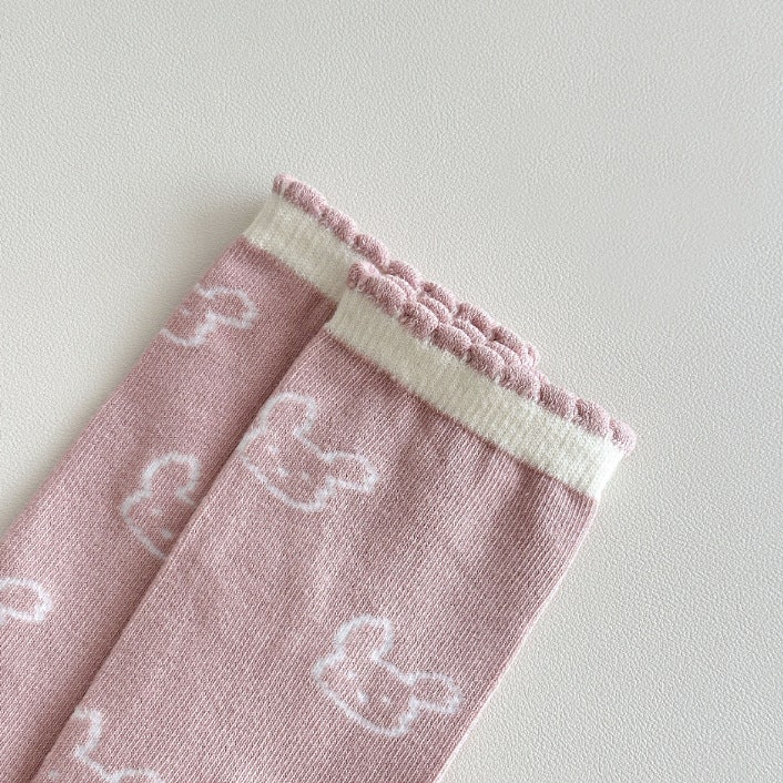Miso - Korean Children Fashion - #stylishchildhood - Pink Bunny Half Set (set of 3) - 8