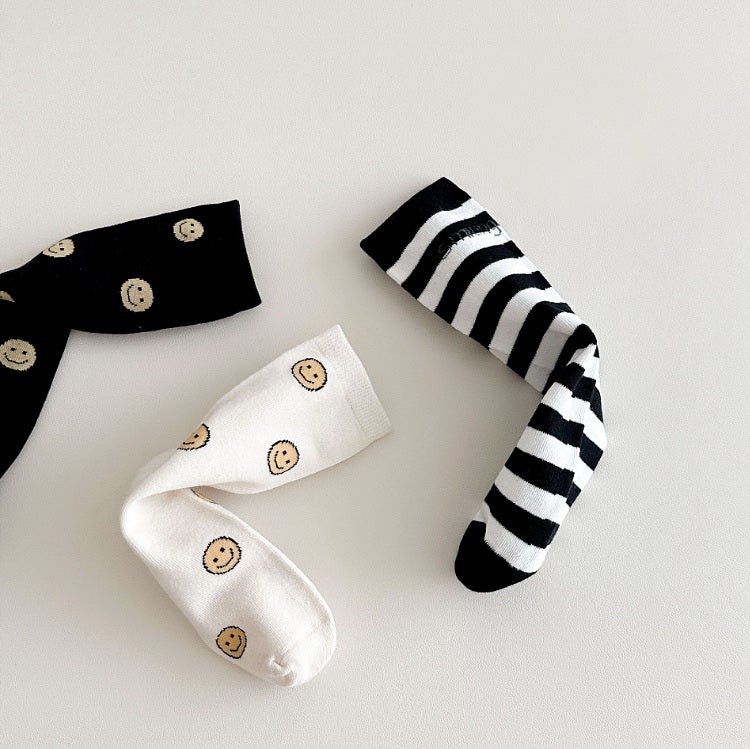 Miso - Korean Children Fashion - #stylishchildhood - Stripe Half Set (set of 3) - 6
