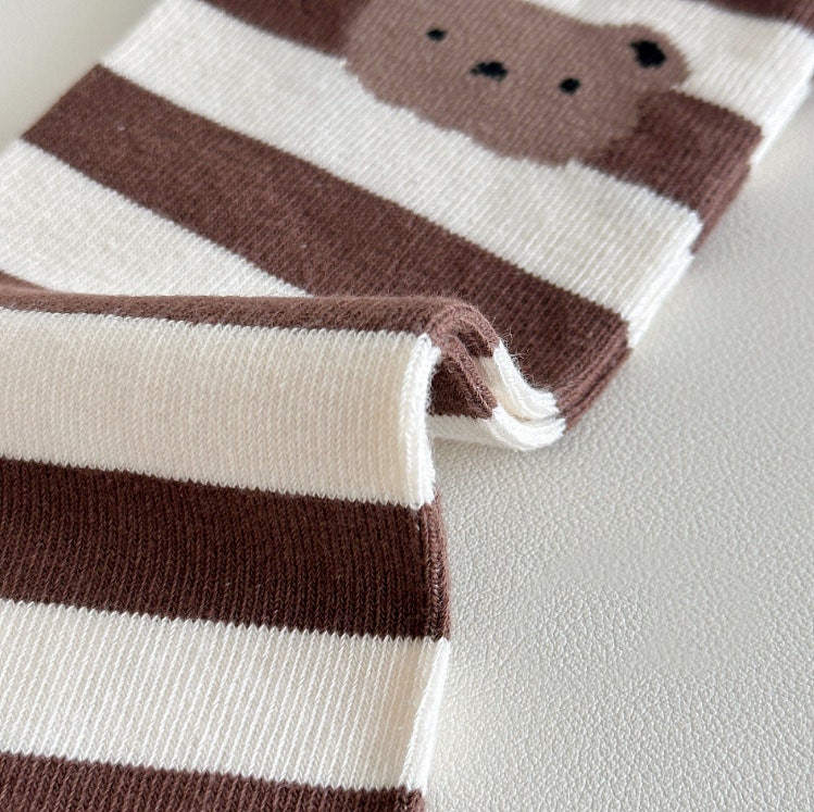 Miso - Korean Children Fashion - #stylishchildhood - Mini Bear Half Set (set of 3) - 5