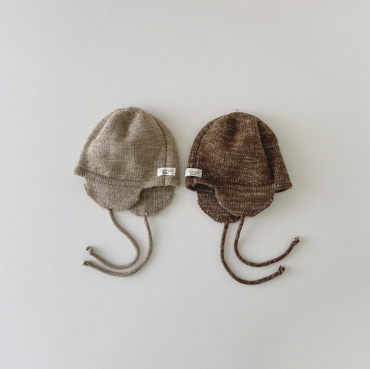 Miso - Korean Children Fashion - #stylishchildhood - Monaco Earflap Hat - 5