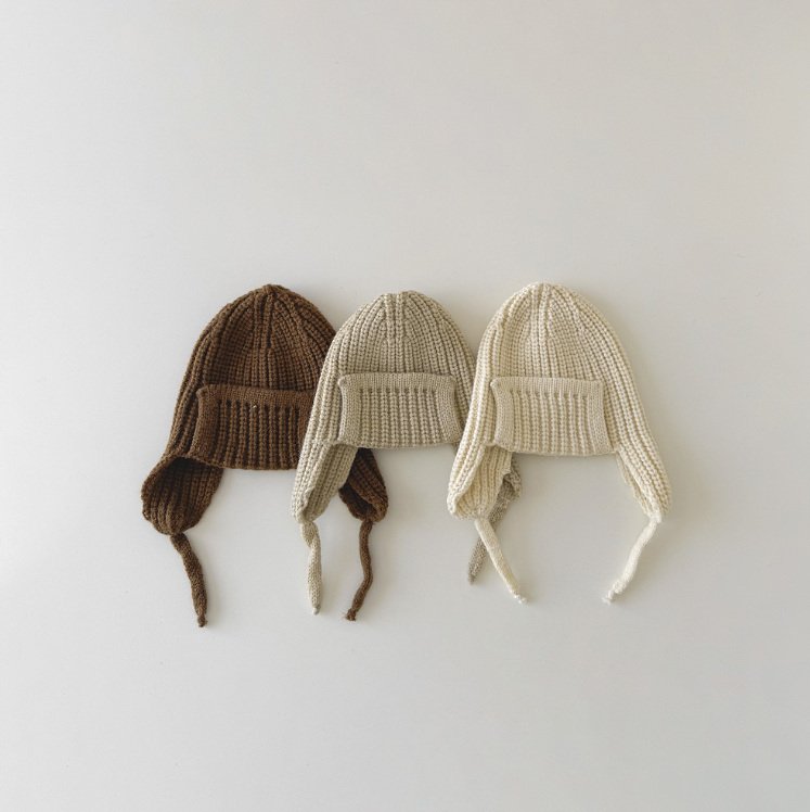 Miso - Korean Children Fashion - #prettylittlegirls - London Earflap Hat - 4