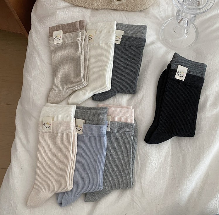 Miso - Korean Women Fashion - #pursuepretty - Haha Label Socks