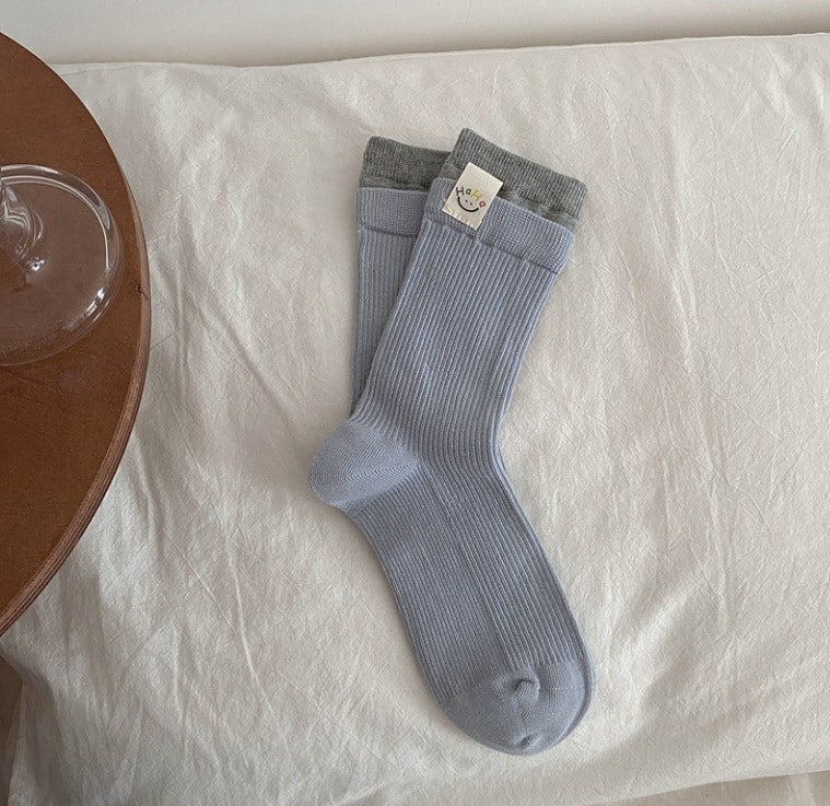 Miso - Korean Women Fashion - #womensfashion - Haha Label Socks - 8