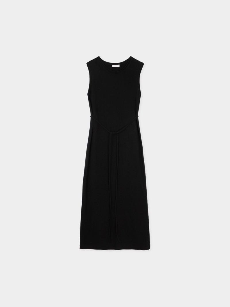 Moani - Korean Women Fashion - #momslook - Raccoon Robe Sleeveless Dress - 7