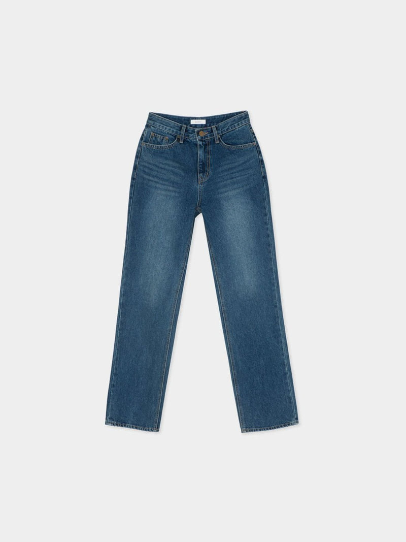 Moani - Korean Women Fashion - #momslook - Till High Slim Denim Pants