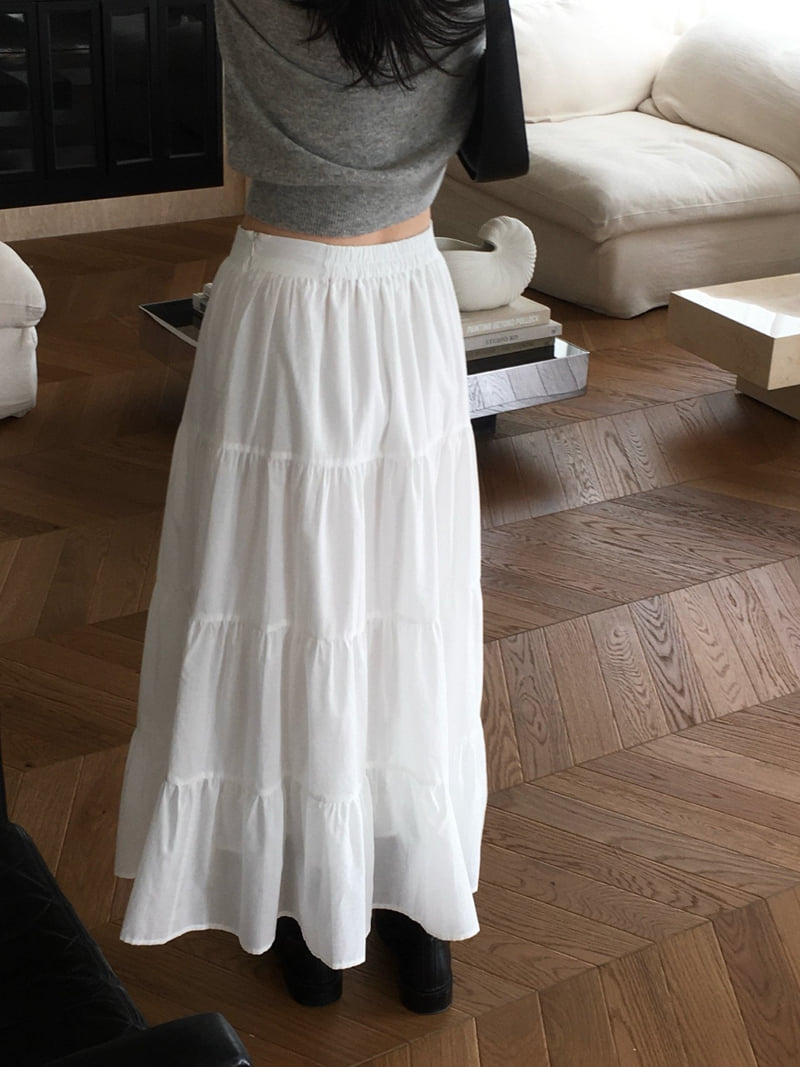 Moani - Korean Women Fashion - #momslook - Tiered Skirt - 9
